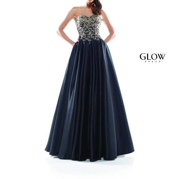 NEW COLORS DRESS glow dress in black - Picture 1 of 1